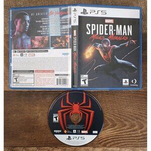 Marvel's Spider-Man Miles Morales (Sony PlayStation 5 PS5 2020) CIB - Tested